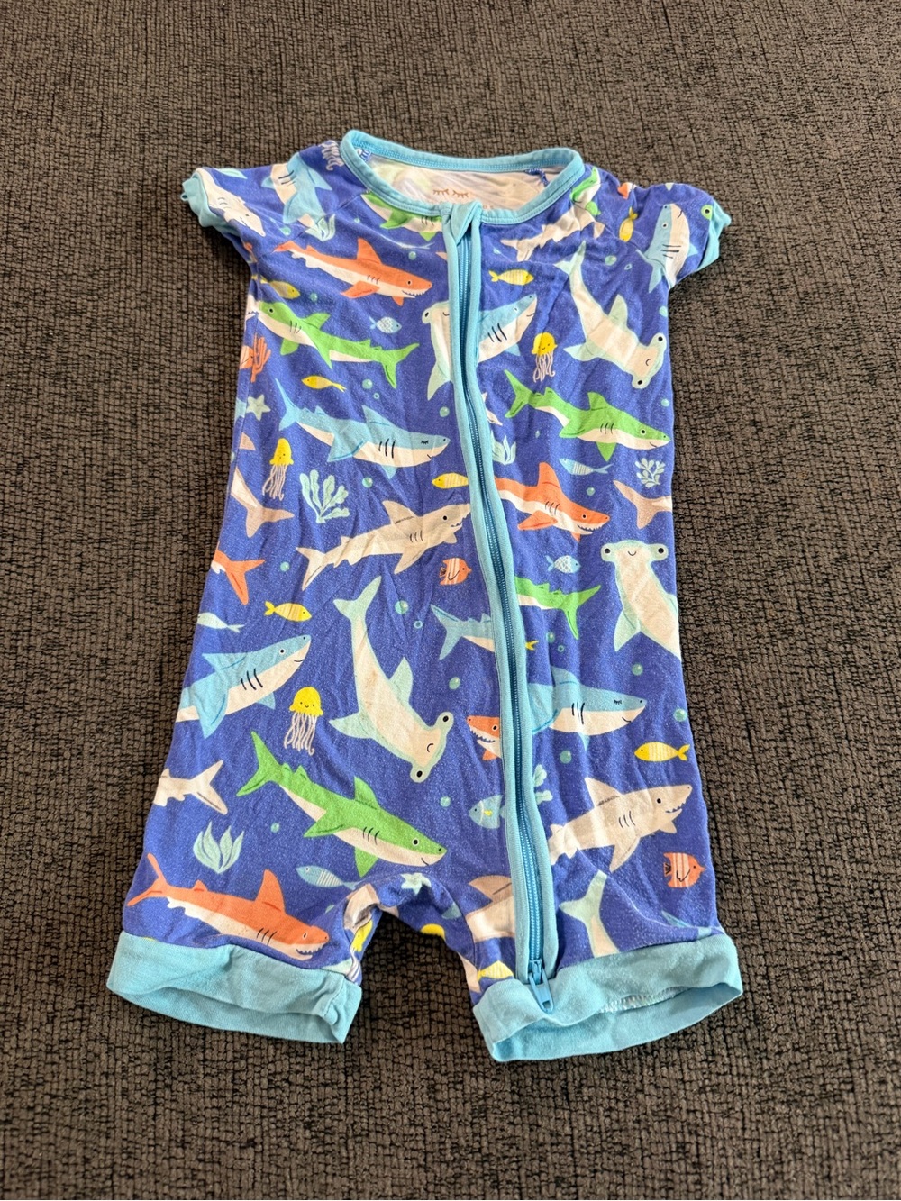 Little Sleepies Shark Shorty